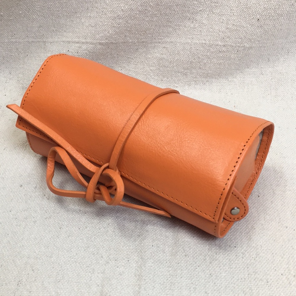 Rowallan high end leather travel jewelry holder